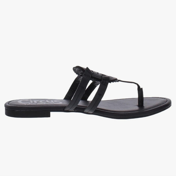 Circus By Sam Edelman Black Women Thong Slipper  Sandals Size 12 - Picture 4 of 10